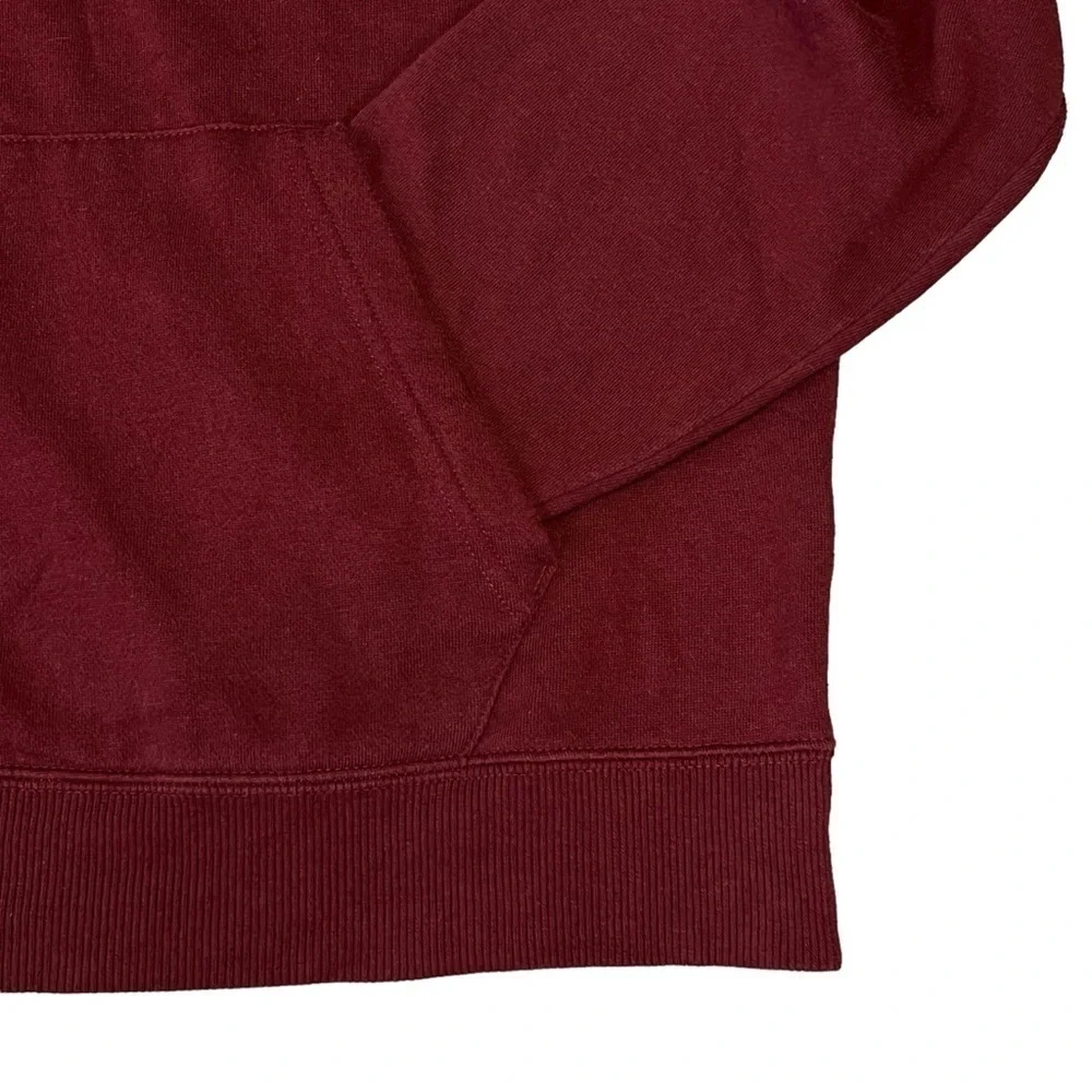True Religion Men’s Logo Back Hoodie. Burgundy Size Large #1220